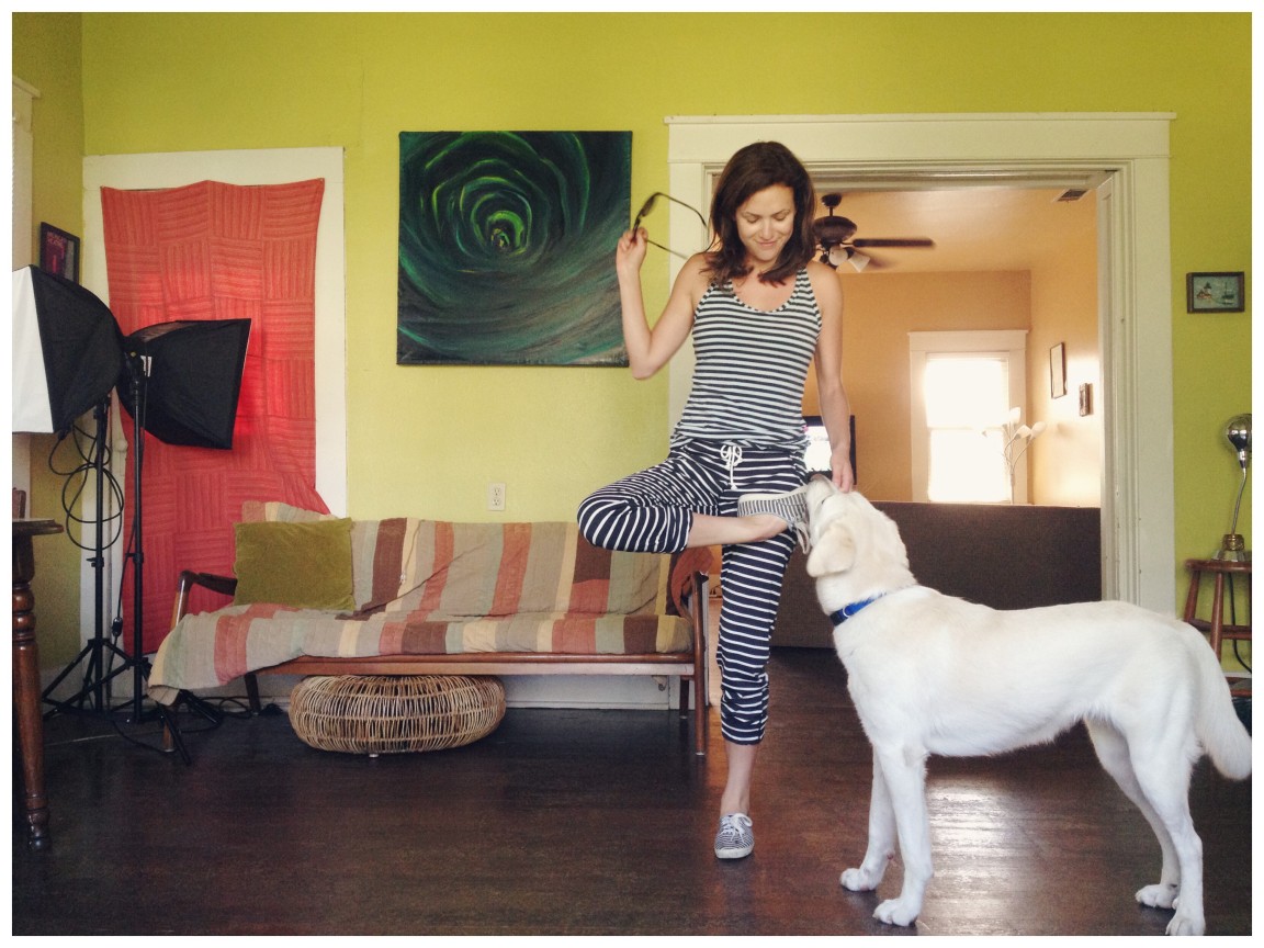 stripes and osa | Yoga With Adriene