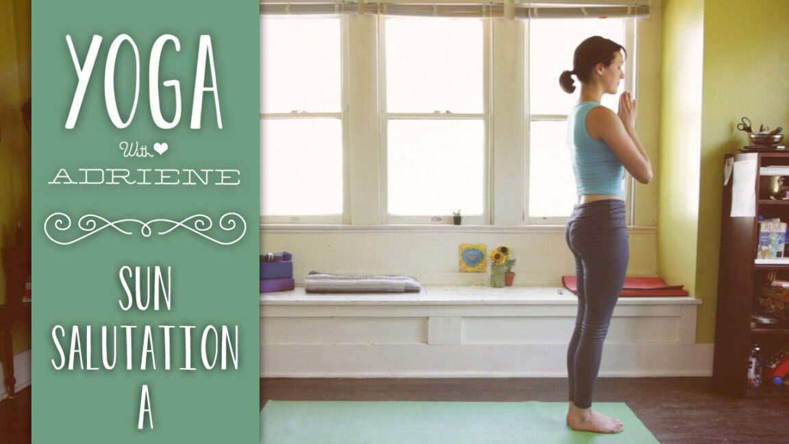 15 min Morning Sun Salutations Yoga Flow - Yoga with Kassandra - YouTube