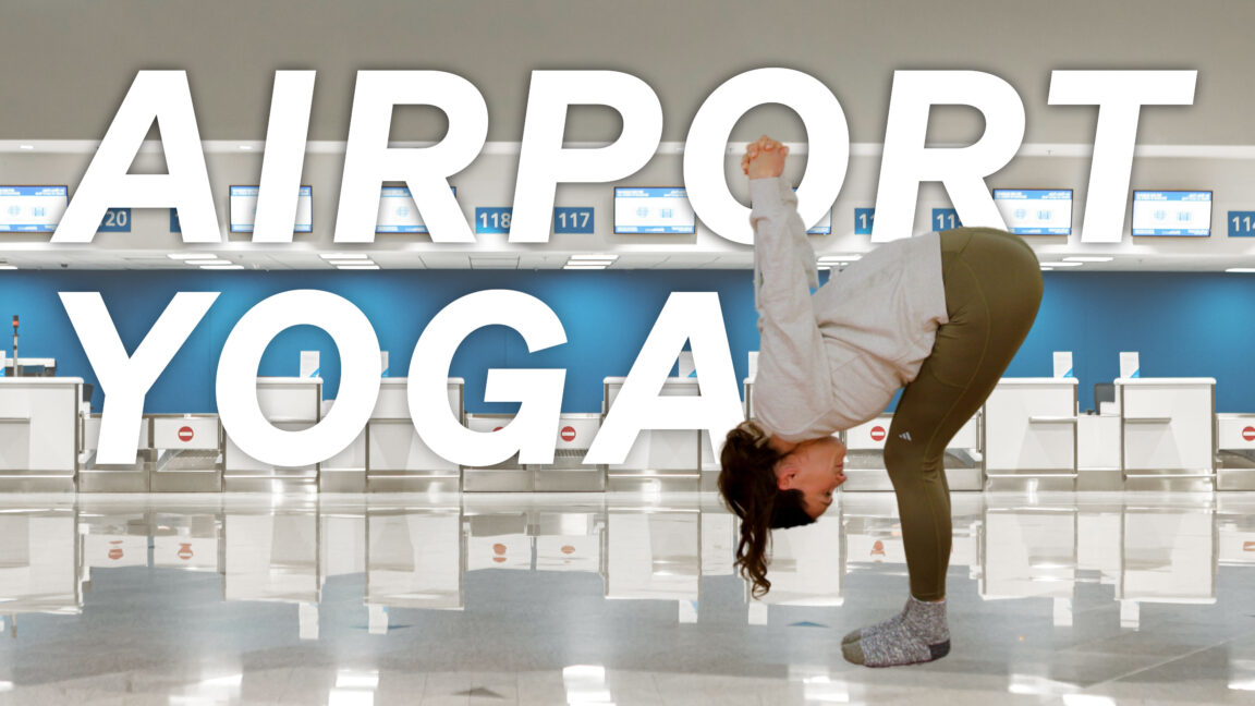 Airport Yoga Thumbnail Youtube Airport Yoga